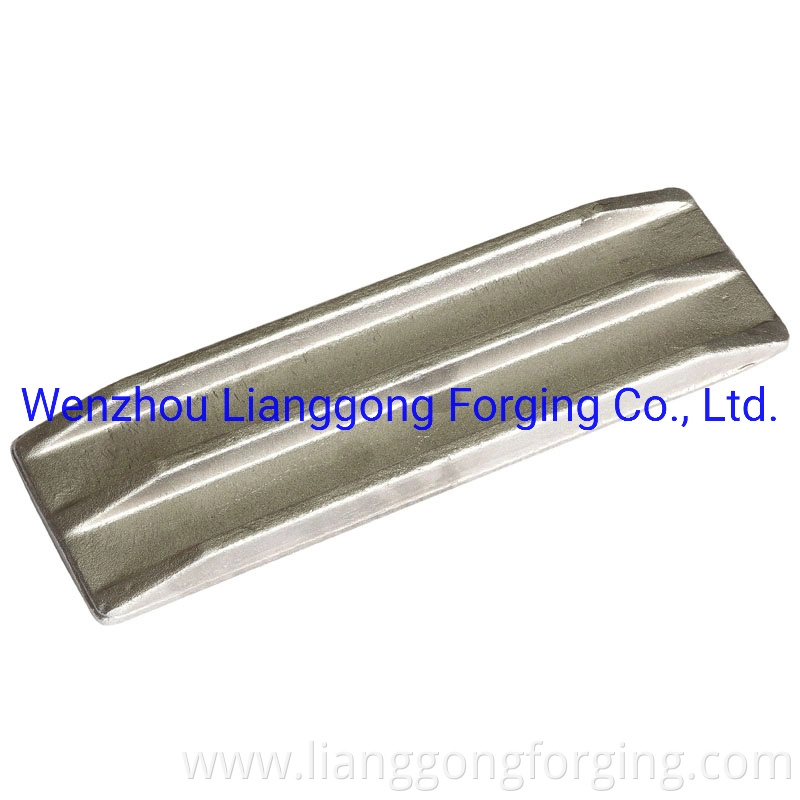 Customized Forged Excavator Rubber Track Pad, Crawler Crane Track Shoes